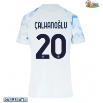Inter Milan Hakan Calhanoglu #20 Bortedrakt Dame 2025-26 Kortermet